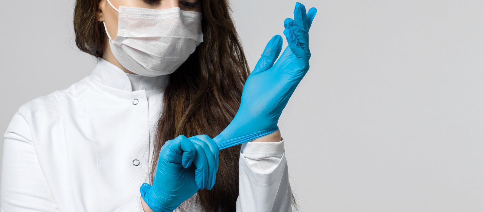 Como devo calçar minha Luva Estéril Orientações