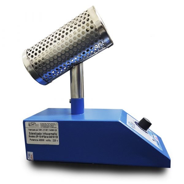 Esterilizador Infravermelho para Alças, Espátulas, Agulhas e Afins - Esterilização de 5 a 10 Segundos - Temperatura Ambiente de até 800°C - Modelo SP-15 - SPLABOR - Imagem 4