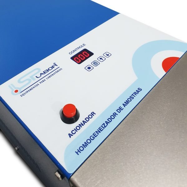 Stomacher - Homogeneizador de Amostras - Digital - Capacidade Mínima 100mL - Capacidade Máxima 400mL - Modelo SP-190 - SPLABOR - Imagem 11