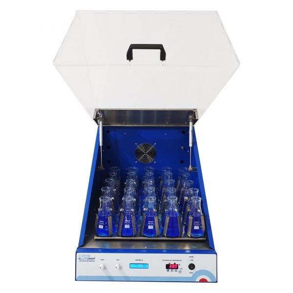Incubadora Shaker - Temperatura 5°C acima do ambiente a 45°C - Modelo SP-222 - SPLABOR - Imagem 5