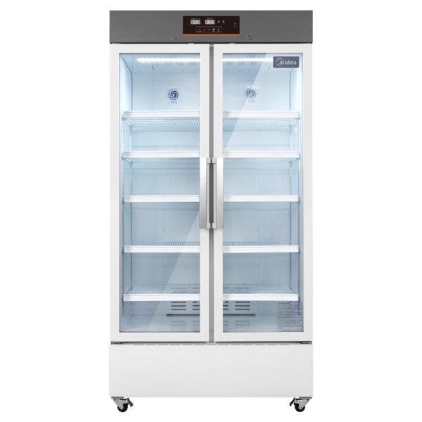 Refrigerador com 2 Portas de Vidro - Faixa de Temperatura 2°C a 8°C - Capacidade 756 Litros - Modelo MC-5L756 - MIDEA BIOMEDICAL () - Imagem 3