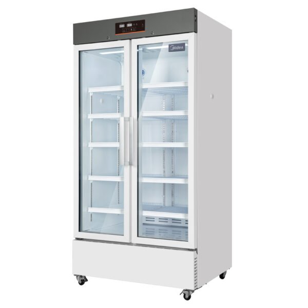 Refrigerador com 2 Portas de Vidro - Faixa de Temperatura 2°C a 8°C - Capacidade 756 Litros - Modelo MC-5L756 - MIDEA BIOMEDICAL () - Imagem 2