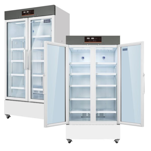 Refrigerador com 2 Portas de Vidro - Faixa de Temperatura 2°C a 8°C - Capacidade 756 Litros - Modelo MC-5L756 - MIDEA BIOMEDICAL () - Imagem 5