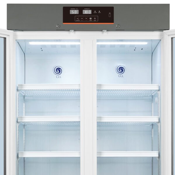 Refrigerador com 2 Portas de Vidro - Faixa de Temperatura 2°C a 8°C - Capacidade 756 Litros - Modelo MC-5L756 - MIDEA BIOMEDICAL () - Imagem 7