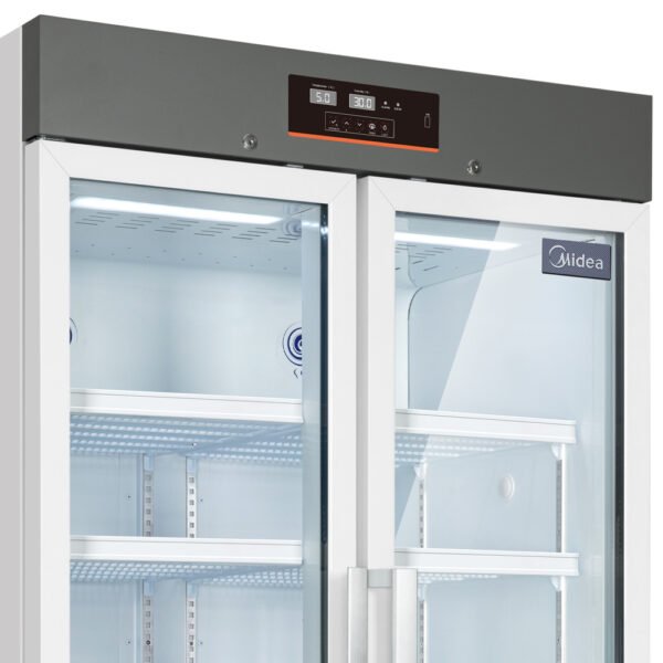 Refrigerador com 2 Portas de Vidro - Faixa de Temperatura 2°C a 8°C - Capacidade 756 Litros - Modelo MC-5L756 - MIDEA BIOMEDICAL () - Imagem 6