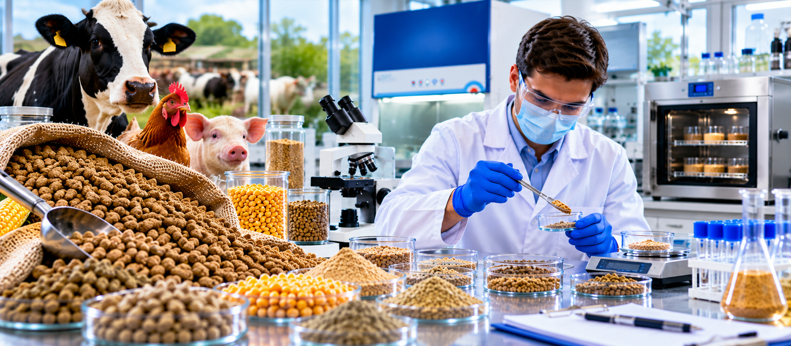 Capa- Como Montar um Laboratório de Qualidade em Ração Animal