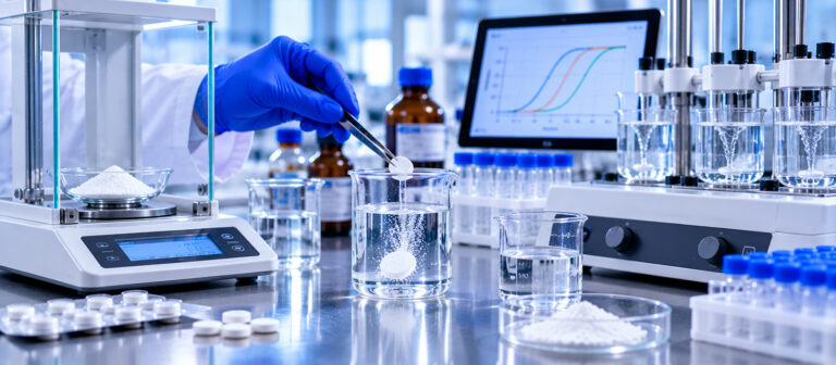 Capa – Determinação da Solubilidade de Fármaco – Métodos e Impacto