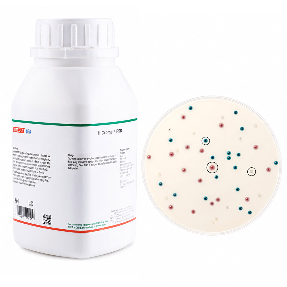 Agar Base Cromogenico Seletivo Strepto B Ágar Base Cromogênico Seletivo Strepto B - Modelo AGC-8024 - HIMEDIA*