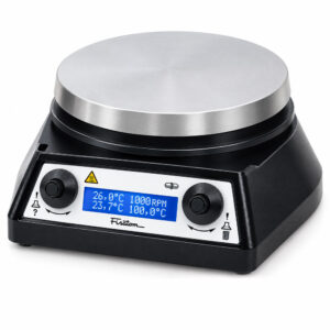 Agitador Magnético Digital com Aquecimento - Agita até 10 Litros - Controle de Temperatura da Placa 50-300°C - Modelo 753E