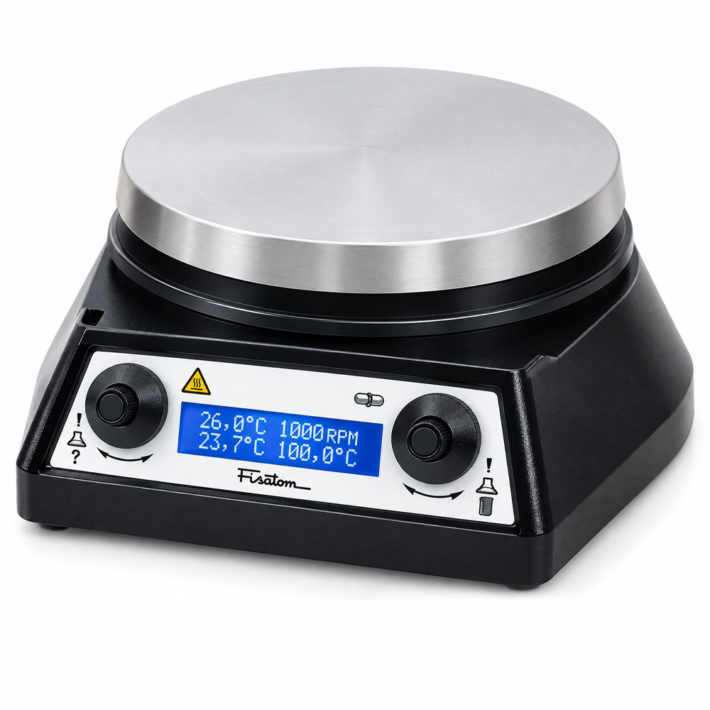 Agitador Magnetico Digital com Aquecimento 753E Agitador Magnético Digital com Aquecimento - Agita até 10 Litros - Controle de Temperatura da Placa 50-300°C - Modelo 753E