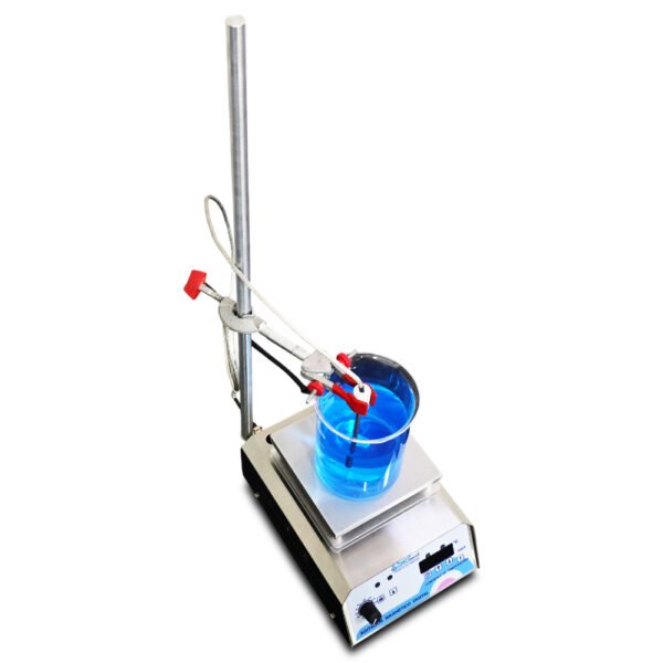Agitador Magnético Digital em Aço Inox - Com Aquecimento - Capacidade 10 Litros - Velocidade 250 a 1600 RPM/TPM - Com Controle de Temperatura da Chapa e do Líquido - Modelo SP-164 - SPLABOR - Imagem 7