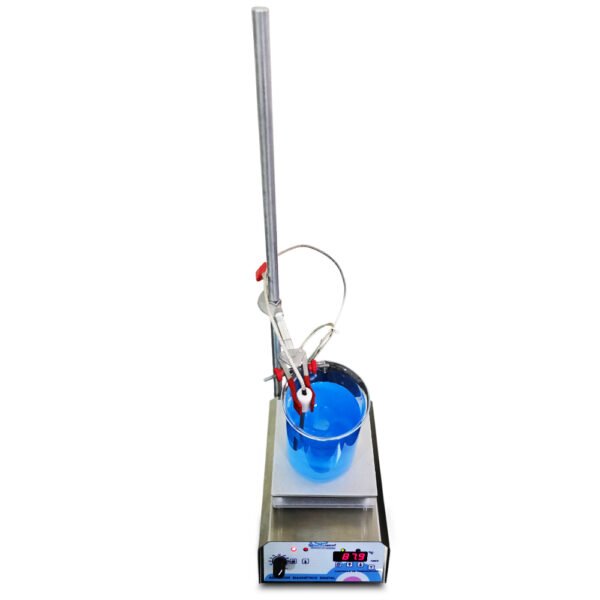 Agitador Magnético Digital em Aço Inox - Com Aquecimento - Capacidade 10 Litros - Velocidade 250 a 1600 RPM/TPM - Com Controle de Temperatura da Chapa e do Líquido - Modelo SP-164 - SPLABOR - Imagem 2