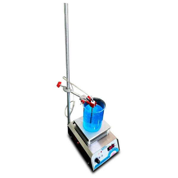 Agitador Magnético Digital em Aço Inox - Com Aquecimento - Capacidade 10 Litros - Velocidade 250 a 1600 RPM/TPM - Com Controle de Temperatura da Chapa e do Líquido - Modelo SP-164 - SPLABOR - Imagem 8