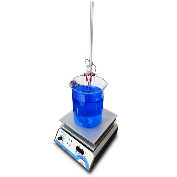 Agitador Magnético Digital em Aço Inox - Com Aquecimento - Capacidade 20 Litros - Velocidade 250 a 4200 RPM/TPM - Com Controle de Temperatura da Chapa e do Líquido - Modelo SP-165 - SPLABOR - Imagem 10
