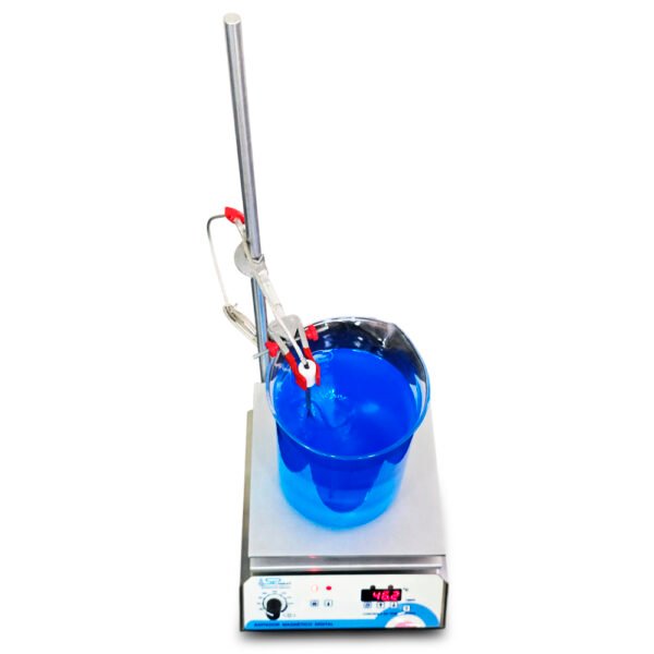Agitador Magnético Digital em Aço Inox - Com Aquecimento - Capacidade 20 Litros - Velocidade 250 a 4200 RPM/TPM - Com Controle de Temperatura da Chapa e do Líquido - Modelo SP-165 - SPLABOR - Imagem 9