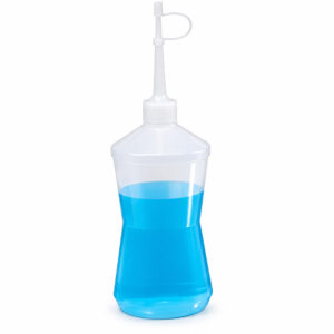 Almotolia em Polietileno Natural Bico Curvo com Canula - Capacidade 250 mL - Modelo 0542-7