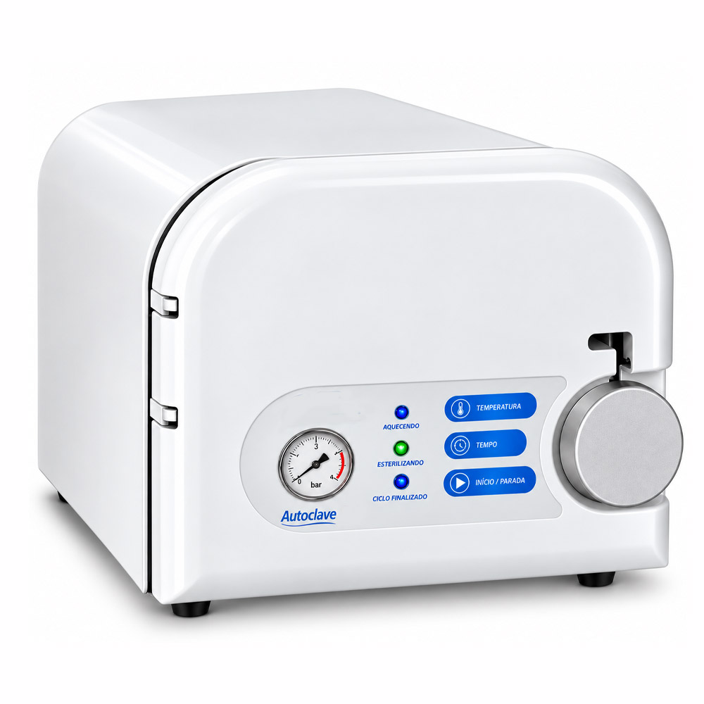 Autoclave STERICLAN 3 Autoclave STERICLAN 12 - Capacidade 12 Litros - Com 11 Sistemas de Segurança - Imagem 3