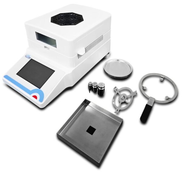 Balança Determinadora de Umidade - Capacidade 100g - Precisão 0,001g - Faixa de Temperatura 60 a 180°C - Com Tela Touch Screen - Modelo SP-BU/101 - SPLABOR - Imagem 28