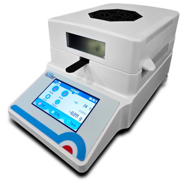 Balança Determinadora de Umidade - Capacidade 100g - Precisão 0,001g - Faixa de Temperatura 60 a 180°C - Com Tela Touch Screen - Modelo SP-BU/101 - SPLABOR - Imagem 5