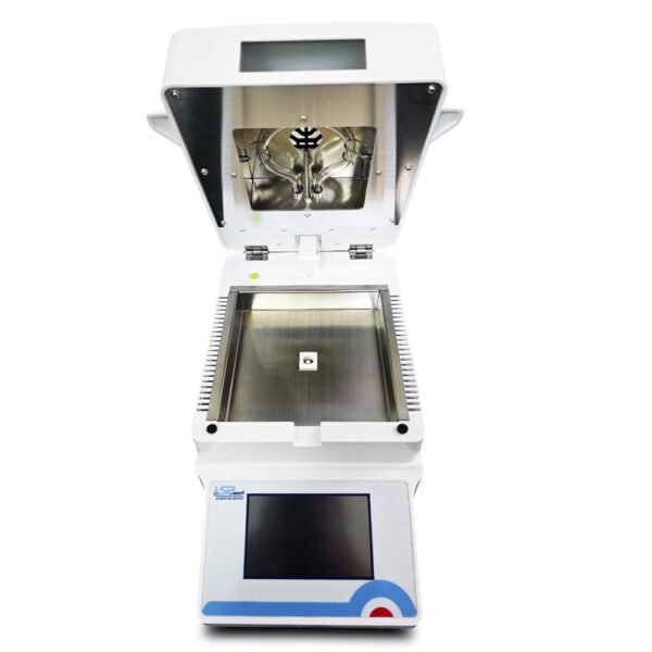 Balança Determinadora de Umidade - Capacidade 100g - Precisão 0,001g - Faixa de Temperatura 60 a 180°C - Com Tela Touch Screen - Modelo SP-BU/101 - SPLABOR - Imagem 8
