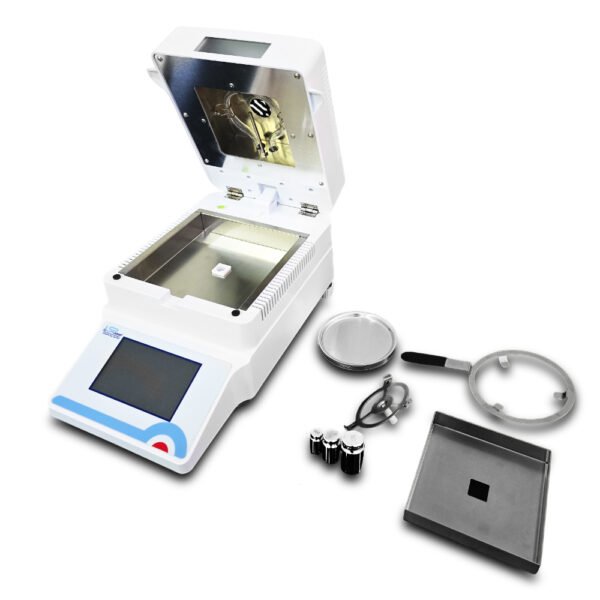 Balança Determinadora de Umidade - Capacidade 100g - Precisão 0,001g - Faixa de Temperatura 60 a 180°C - Com Tela Touch Screen - Modelo SP-BU/101 - SPLABOR - Imagem 29