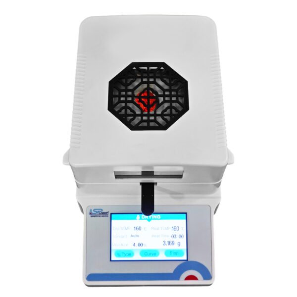 Balança Determinadora de Umidade - Capacidade 100g - Precisão 0,001g - Faixa de Temperatura 60 a 180°C - Com Tela Touch Screen - Modelo SP-BU/101 - SPLABOR - Imagem 11