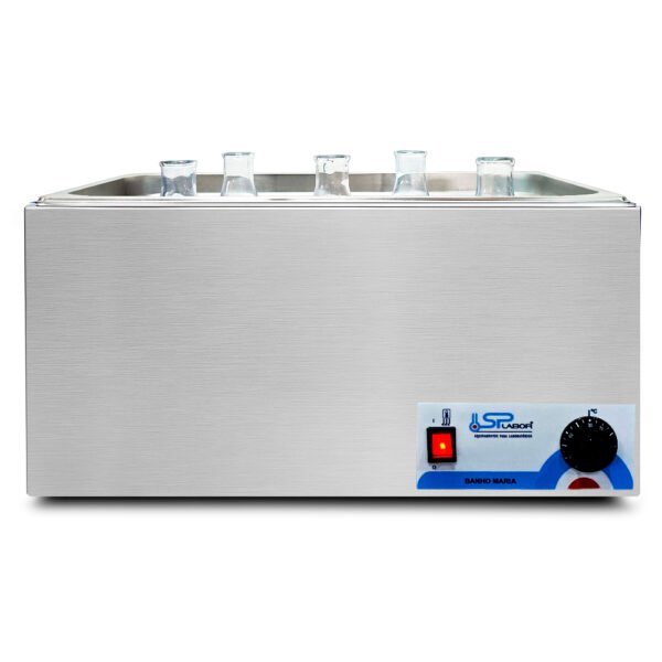 Banho Maria Analógico – Inox – Capacidade 16 Litros – Temperatura até 100°C – Modelo SP-20/100IA – SPLABOR - Imagem 17