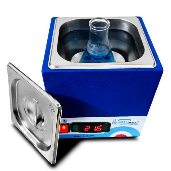 Banho Maria Digital - Capacidade 2 Litros - Temperatura até 200°C- Modelo SP-02/200ED - SPLABOR - Imagem 13