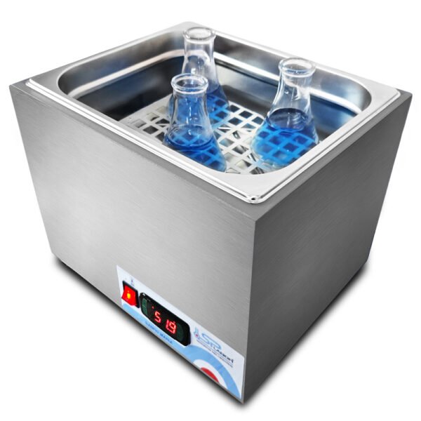 Banho Maria Digital - Inox - Capacidade 12 Litros - Temperatura até 200°C - Modelo SP-12/200ID - SPLABOR - Imagem 2