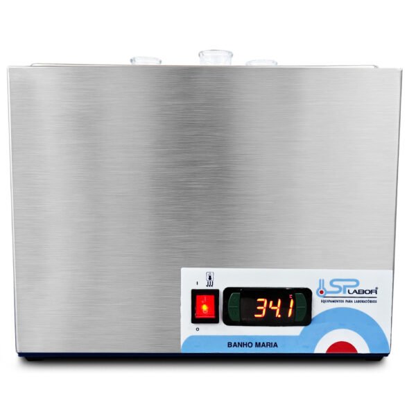Banho Maria Digital - Inox - Capacidade 12 Litros - Temperatura até 200°C - Modelo SP-12/200ID - SPLABOR - Imagem 15