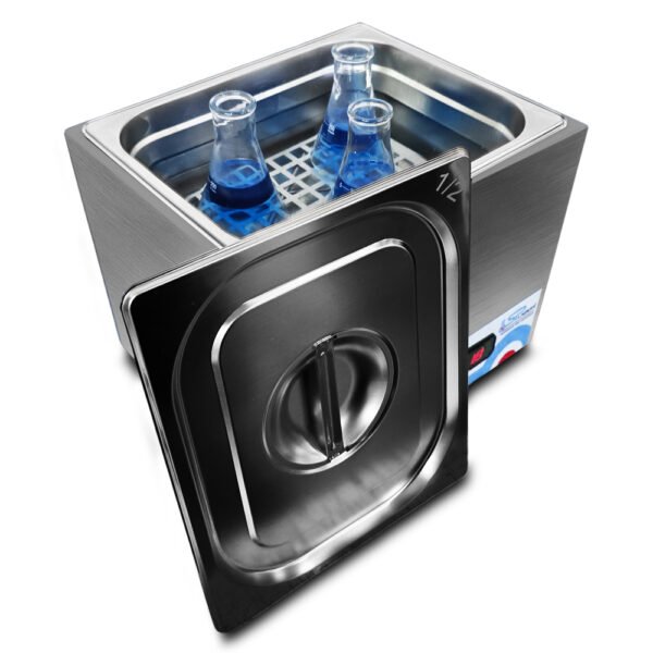 Banho Maria Digital - Inox - Capacidade 12 Litros - Temperatura até 200°C - Modelo SP-12/200ID - SPLABOR - Imagem 6