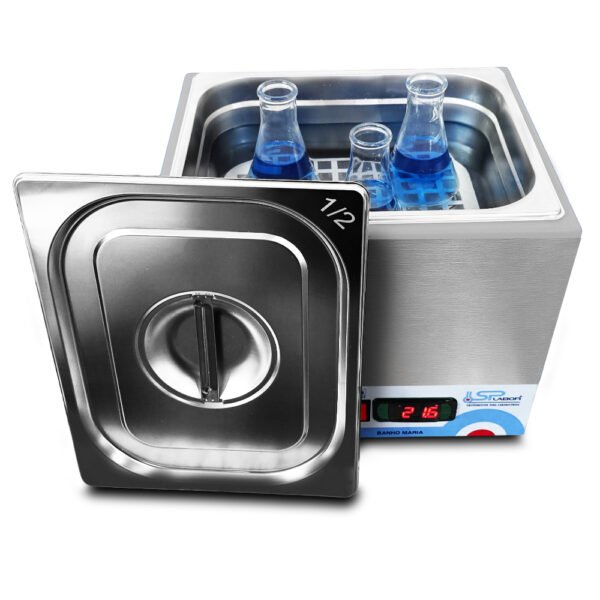 Banho Maria Digital - Inox - Capacidade 12 Litros - Temperatura até 200°C - Modelo SP-12/200ID - SPLABOR - Imagem 10