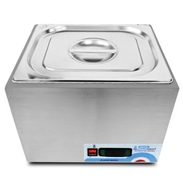 Banho Maria Digital - Inox - Capacidade 12 Litros - Temperatura até 200°C - Modelo SP-12/200ID - SPLABOR - Imagem 13
