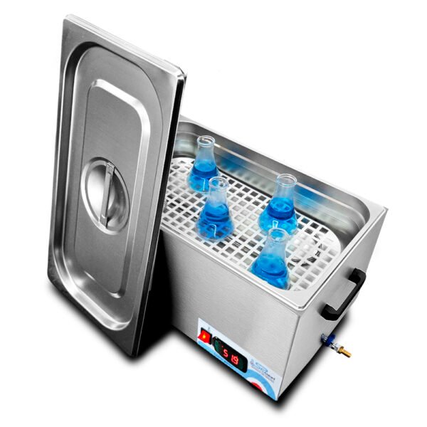 Banho Maria Digital - Inox - Capacidade 16 Litros - Temperatura até 200°C - Modelo SP-20/200ID - SPLABOR