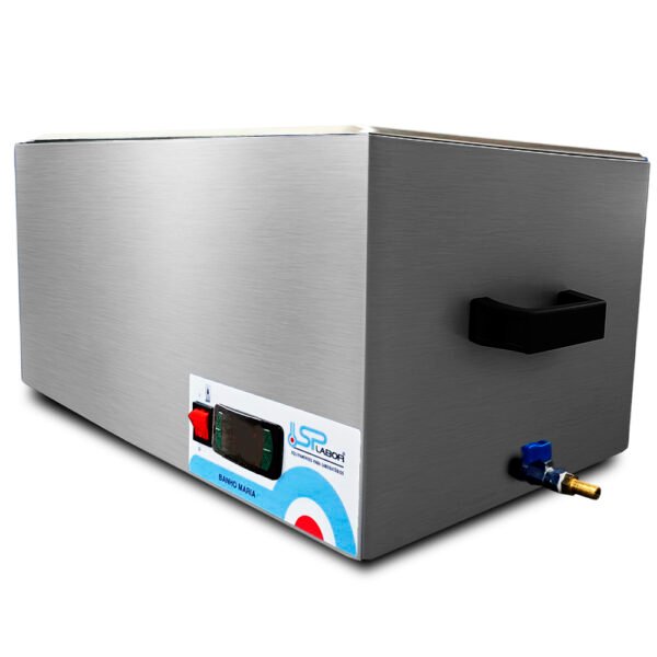 Banho Maria Digital - Inox - Capacidade 16 Litros - Temperatura até 200°C - Modelo SP-20/200ID - SPLABOR - Imagem 15