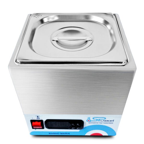 Banho Maria Digital - Inox - Capacidade 2 Litros - Temperatura até 100°C - Modelo SP-02/100ID - SPLABOR - Imagem 6