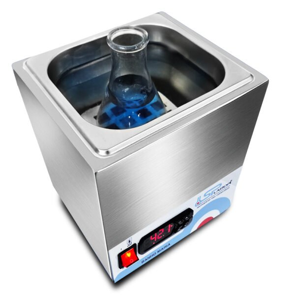 Banho Maria Digital - Inox - Capacidade 2 Litros - Temperatura até 100°C - Modelo SP-02/100ID - SPLABOR - Imagem 10