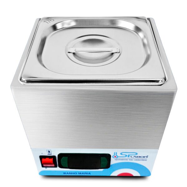 Banho Maria Digital - Inox - Capacidade 2 Litros - Temperatura até 200°C - Modelo SP-02/200ID - SPLABOR - Imagem 6