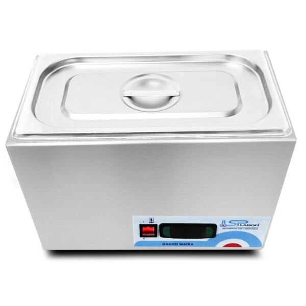 Banho Maria Digital - Inox - Capacidade 5 Litros - Temperatura até 200°C - Modelo SP-06/200ID - SPLABOR - Imagem 9