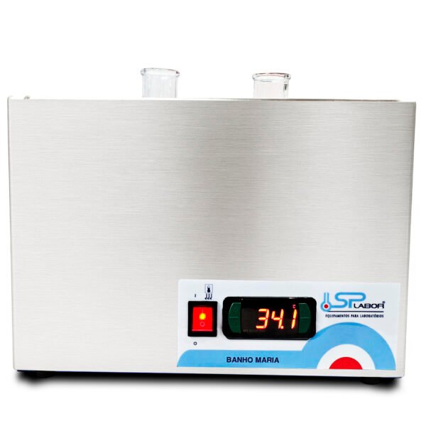 Banho Maria Digital - Inox - Capacidade 5 Litros - Temperatura até 200°C - Modelo SP-06/200ID - SPLABOR - Imagem 12