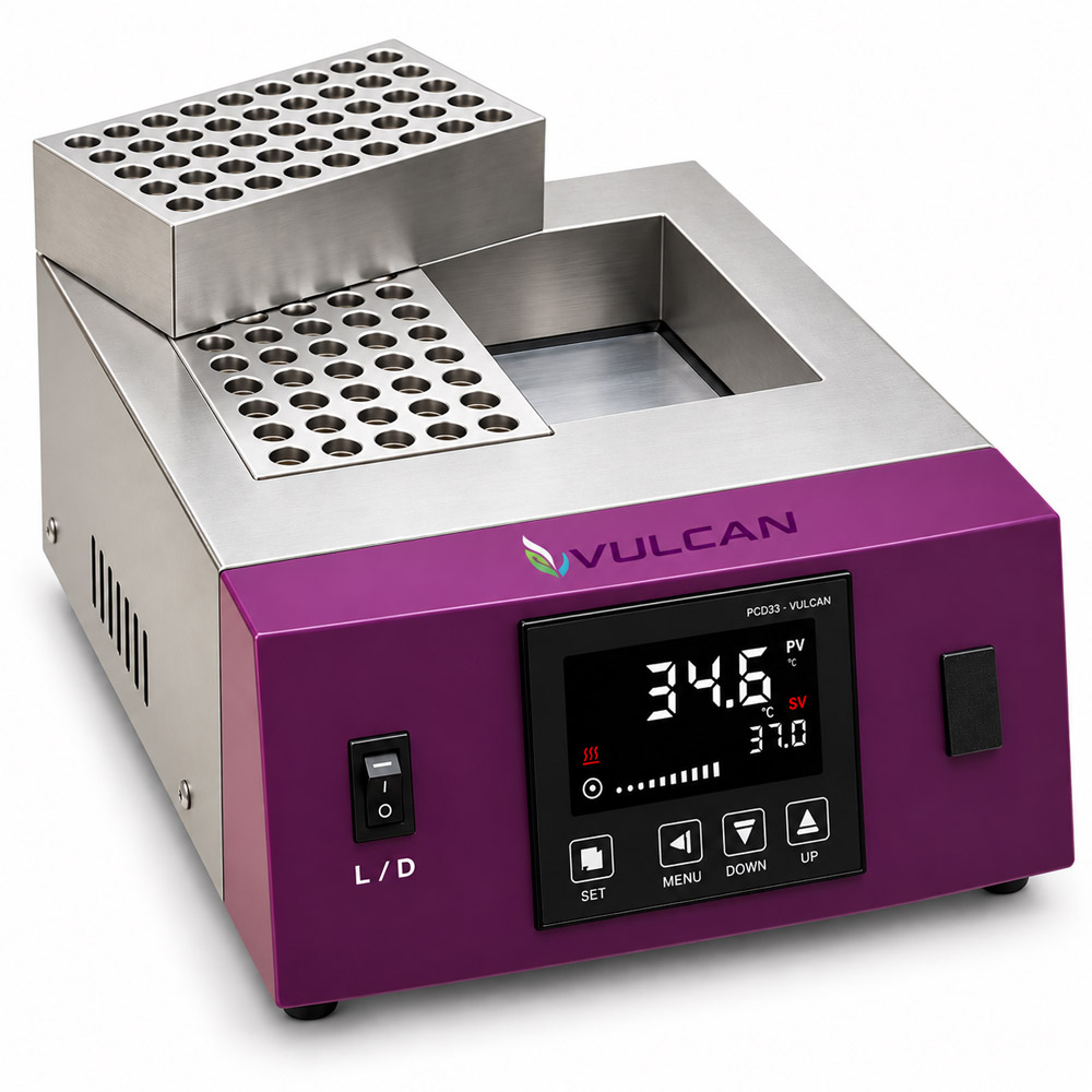 Banho Seco Digital Duplo Bloco 2 11 Banho Seco Digital Duplo Bloco - Aquecimento de até 150°C - Modelo BS-150-BI