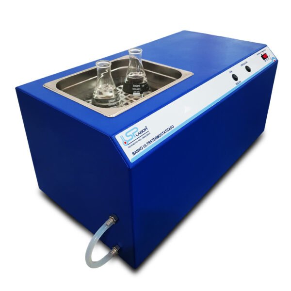 Banho Ultratermostatizado - Capacidade da cuba 10 Litros - Faixa de Trabalho -10°C a 100°C - Modelo SP-152/10 - SPLABOR