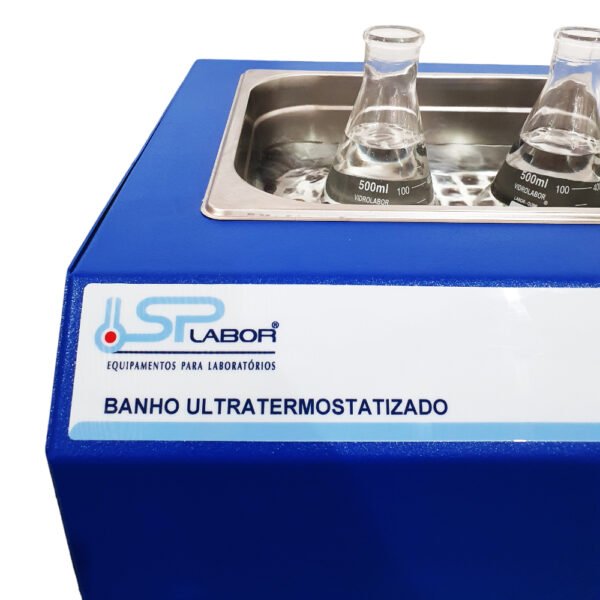 Banho Ultratermostatizado - Capacidade da cuba 10 Litros - Faixa de Trabalho -10°C a 100°C - Modelo SP-152/10 - SPLABOR - Imagem 12