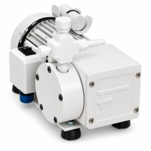 Bomba de Vácuo tipo Diafragma a Seco 1 estágio com Resistência Química – Vácuo Relativo 672 mm Hg / 26,4 pol Hg – Vazão 18 L/min / 0,72 c ft/min – Modelo 821T