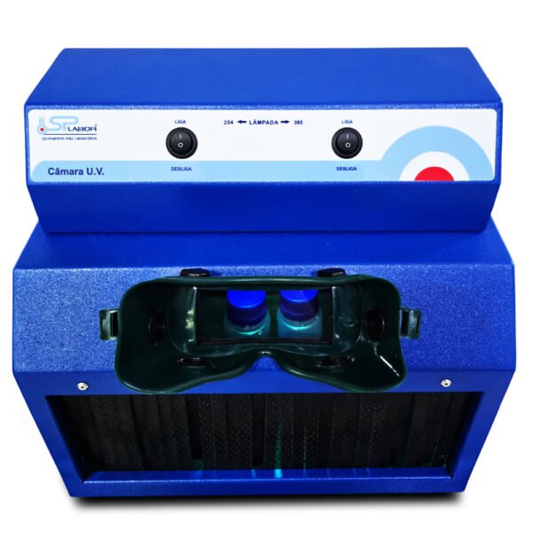 Câmara UV para Análise Ultravioleta (Escura) -  Com Lâmpada de 254 NM e 365 NM - Modelo SP-204 - SPLABOR - Imagem 10