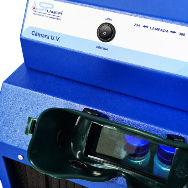 Câmara UV para Análise Ultravioleta (Escura) -  Com Lâmpada de 254 NM e 365 NM - Modelo SP-204 - SPLABOR - Imagem 26