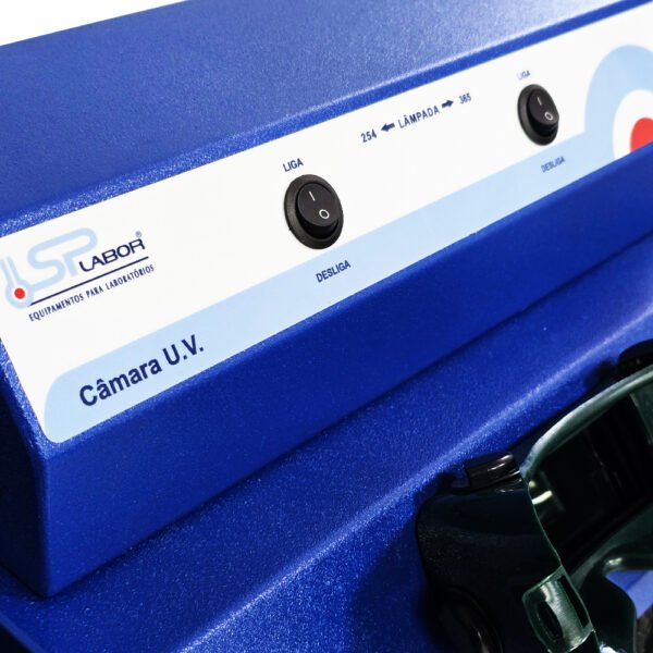 Câmara UV para Análise Ultravioleta (Escura) -  Com Lâmpada de 254 NM e 365 NM - Modelo SP-204 - SPLABOR - Imagem 24