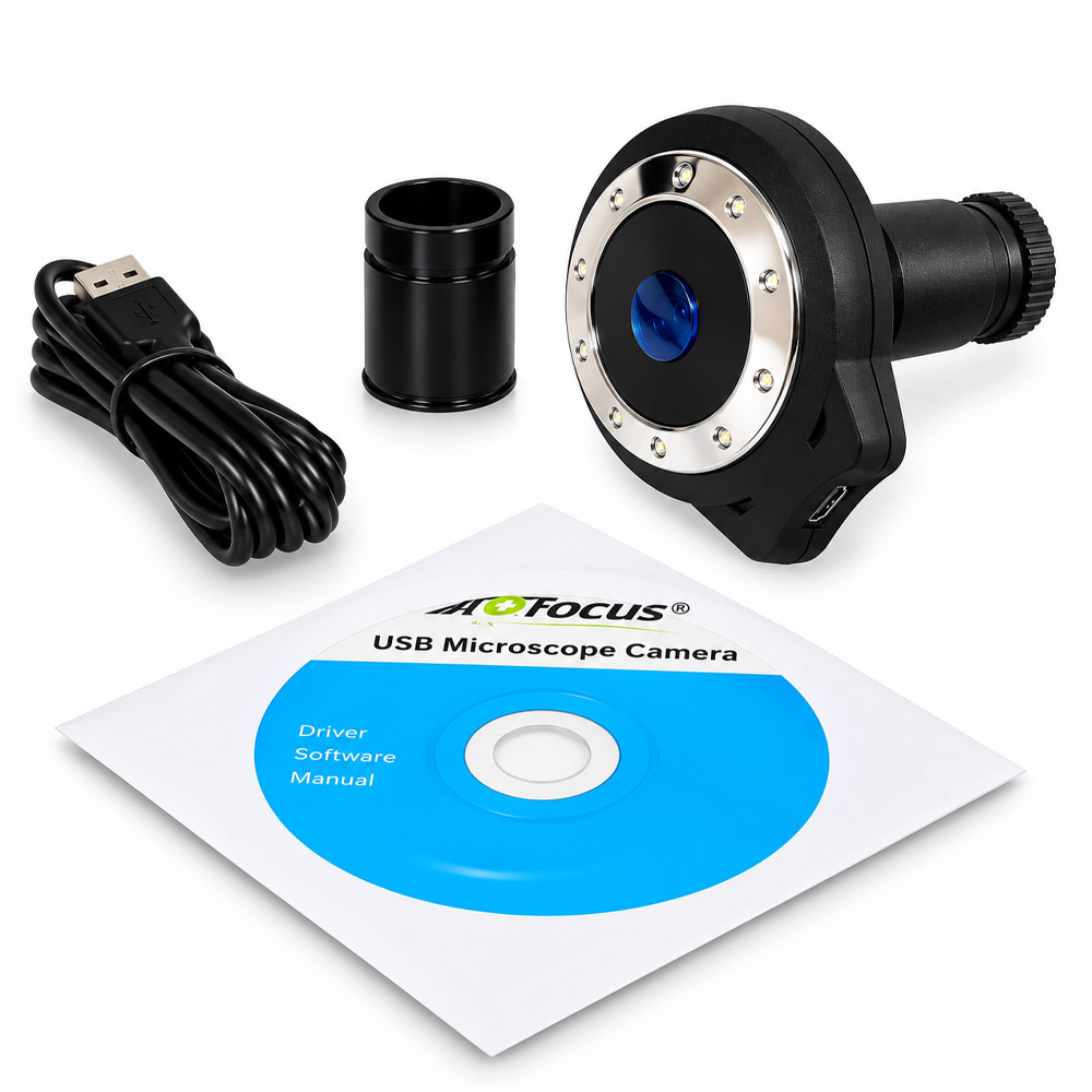 Camera para Microscopio Digital LOD3000 1 Câmera para Microscópio Digital - Sensor 3.0 Megapixels - Zoom de até 8X - Modelo LOD-3000 - BIOFOCUS - Imagem 2