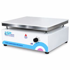 Chapa Aquecedora Analógica com Plataforma de Aço Inox - Temperatura 50°C até 300°C - Modelo SP-AI