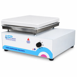 Chapa Aquecedora Analógica com Plataforma de Cerâmica - Temperatura 50°C até 400°C - Modelo SP-AC